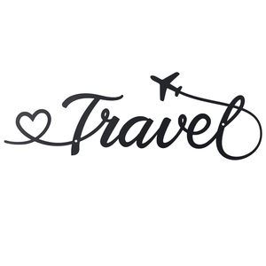Metal Travel Decor - Wall Art For Classroom, Living Room, Bedroom (metal🫵